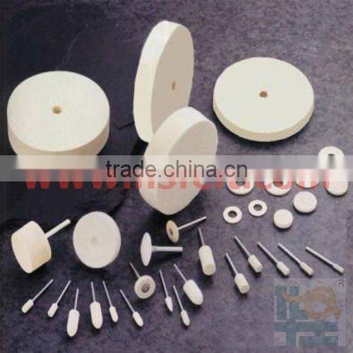 Wool Felt Buffing Wheel Used for polishing marble,metal,glass,diamond