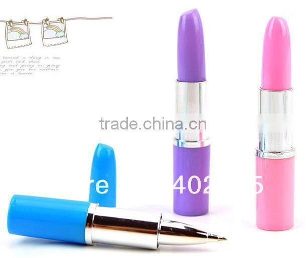 Supply Creative fashion lipstick ballpoint pen
