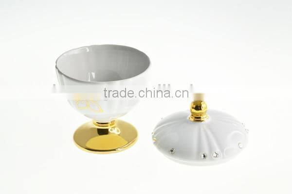 fashionable fashion silver jewelry gift wedding box glass set display with Crystals from SWAROVSKI