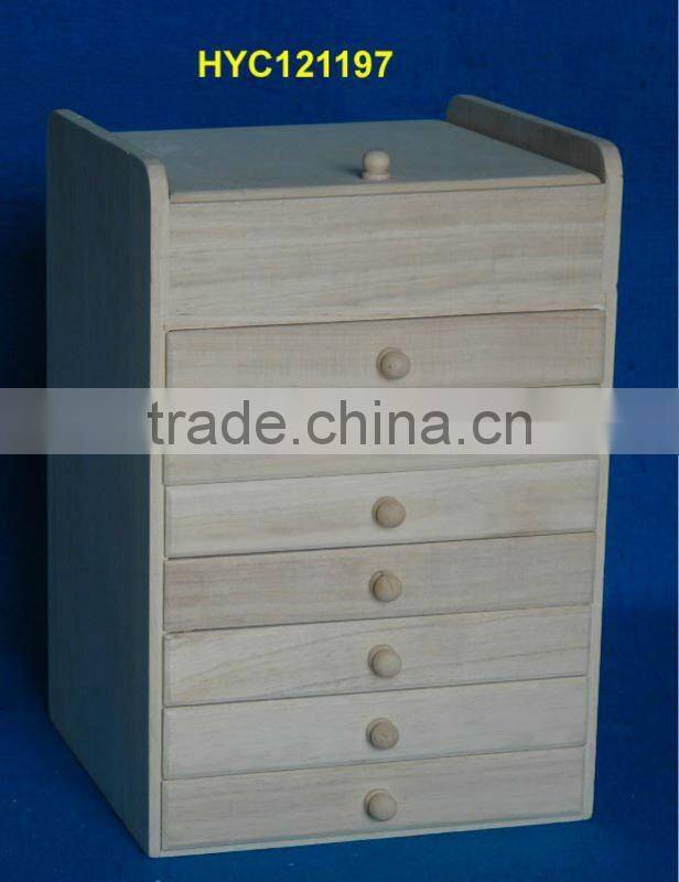 wooden cabinet for collection