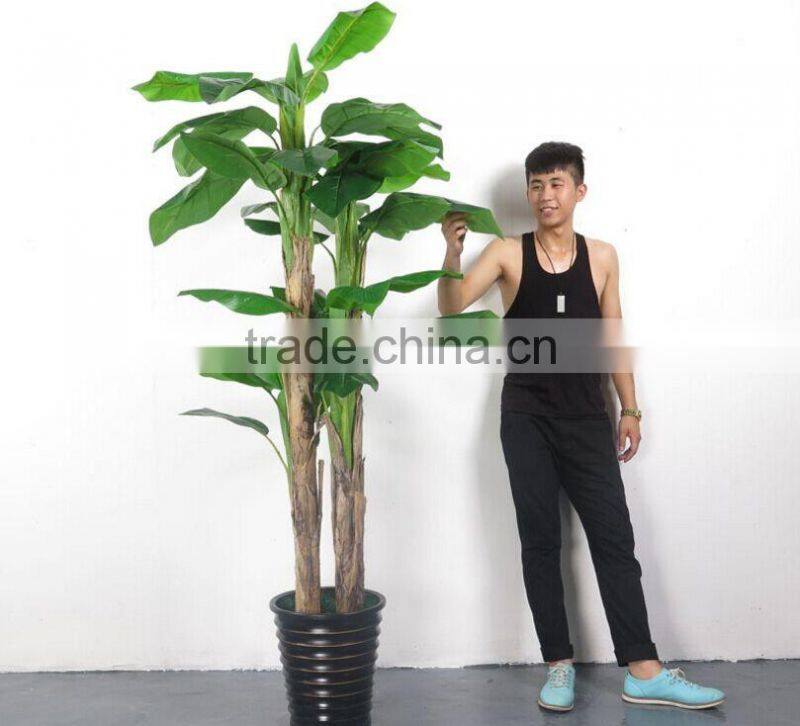 indoor artificial banana tree bonsai potted plants for sale