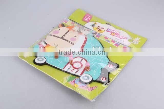 Cartoon sheep shape EVA hook wirh plastic plate/animal shaped hook