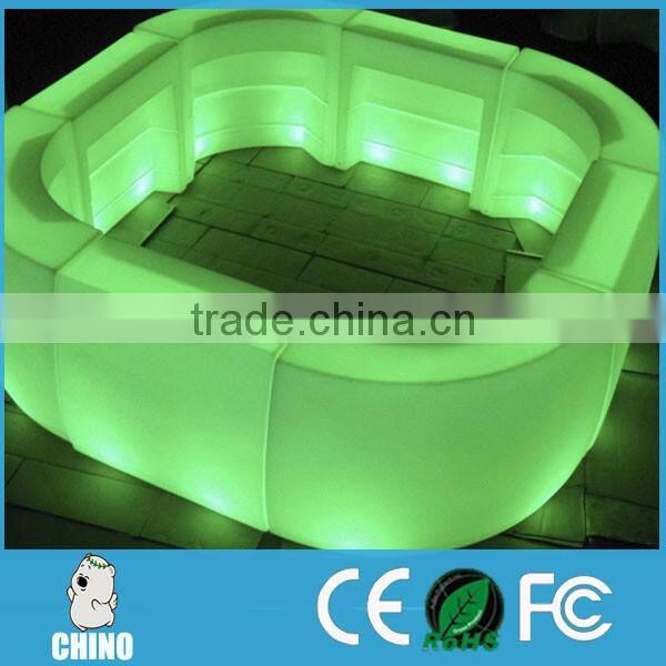 High Top LED Bar Counter Nightclub Bar Counter For event