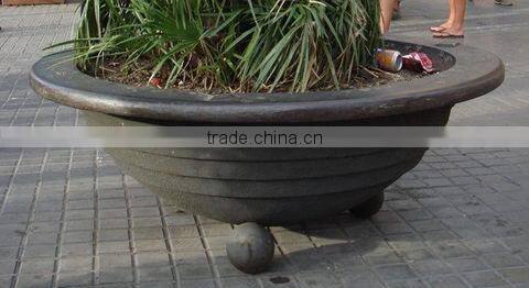 iron flower planters