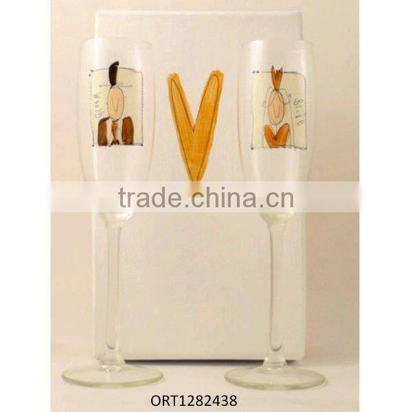 champagne tulip glass