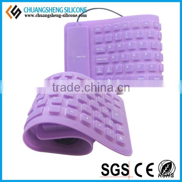 decent silicone keyboard, silicone rubber keyboard, silicone rubber computer keyboards