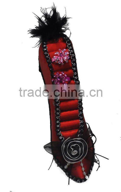 red lady shoes ring holder xz-001-2