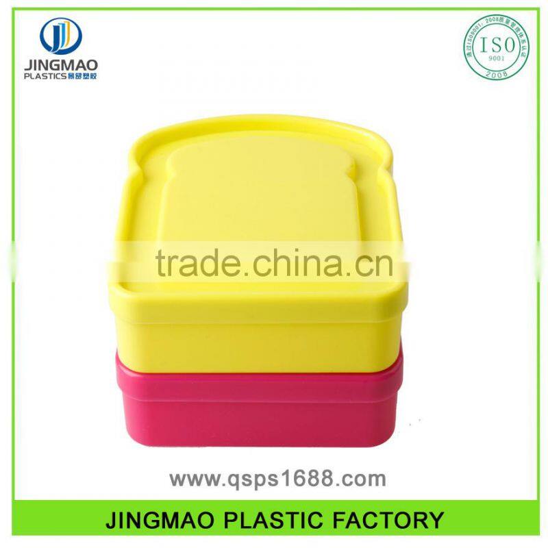 PP Easy Carry Hotsale Plastic Sandwich Lunch Box