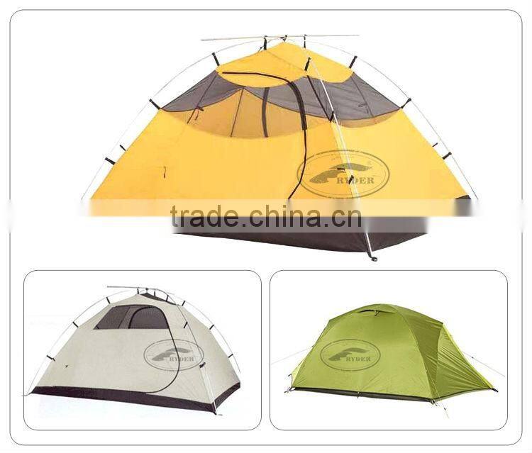Double Decker 2 Person Camping Lightweight Survival Tent