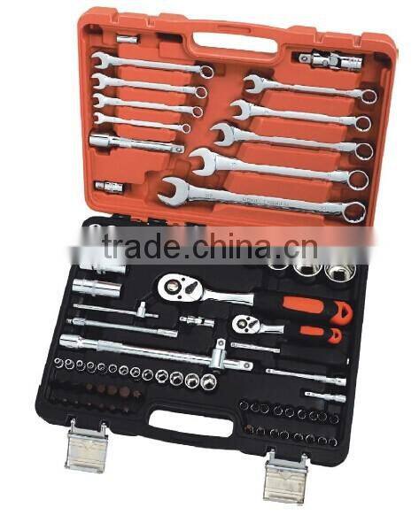 High quality CR-V hand tools set / 82 pcs kraft tools set