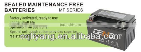 12v Three Wheel Motorcycle Battery