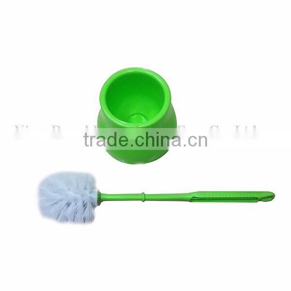 bathroom plastic set of toilet brush holder