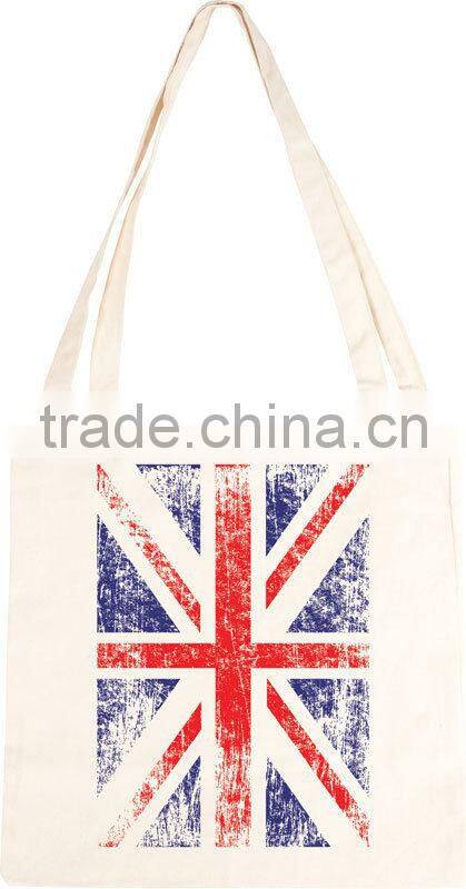 Wholesale natural cotton shopping bag/cotton road bag/organic cotton tote bag