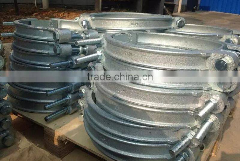 Galvanized Steel Double Bolt Clamp