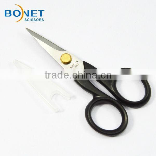 S14070 CE qualified 4" transparent cover small travel scissors mini pocket scissors