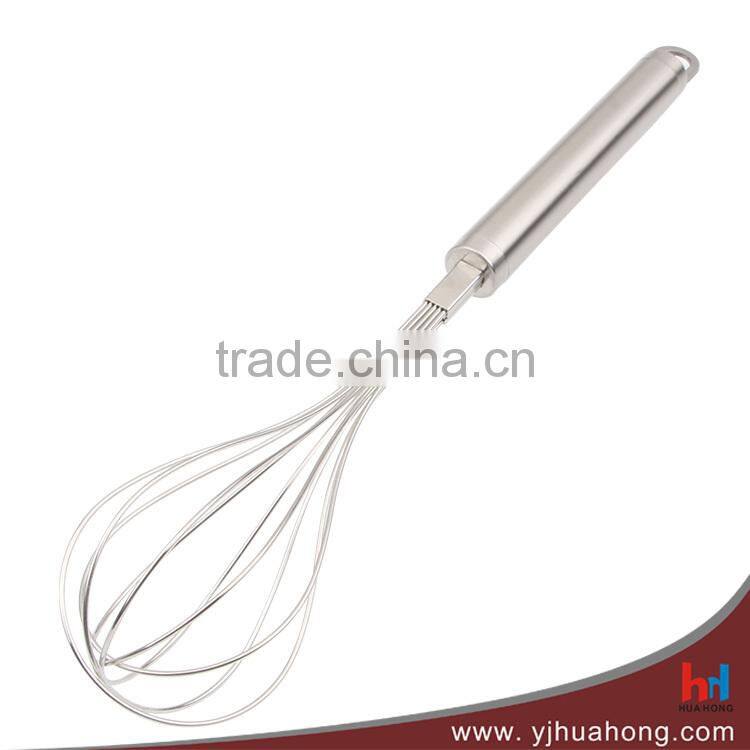 4 Wire Stainless Steel Kitchen Mini Egg Whisk