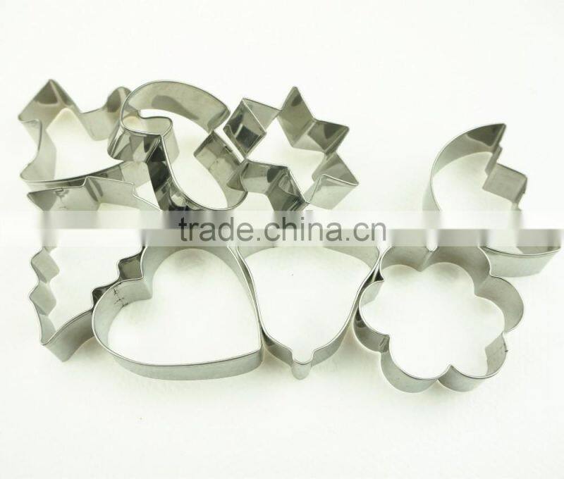 47024 8 pcs stainless steel cookie cutter set