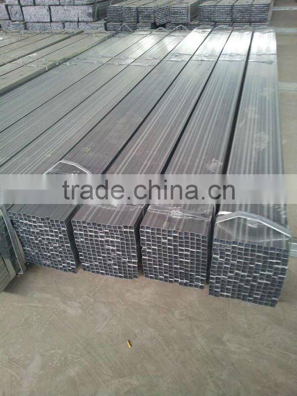 pre galvanised square tubes(manufacturer)
