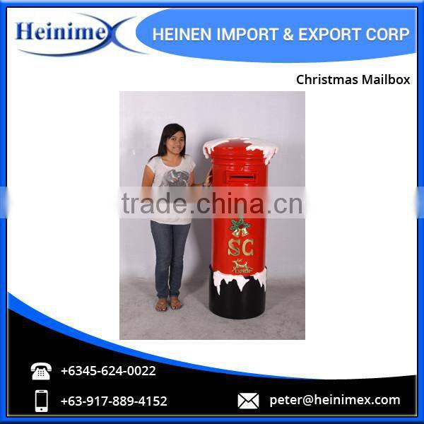 Popular Fibreglass Large Christmas Mailbox