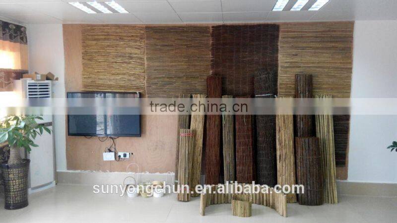 Natural Football Field Fence 3.5' 12-14mm bamboo cane for several sizes