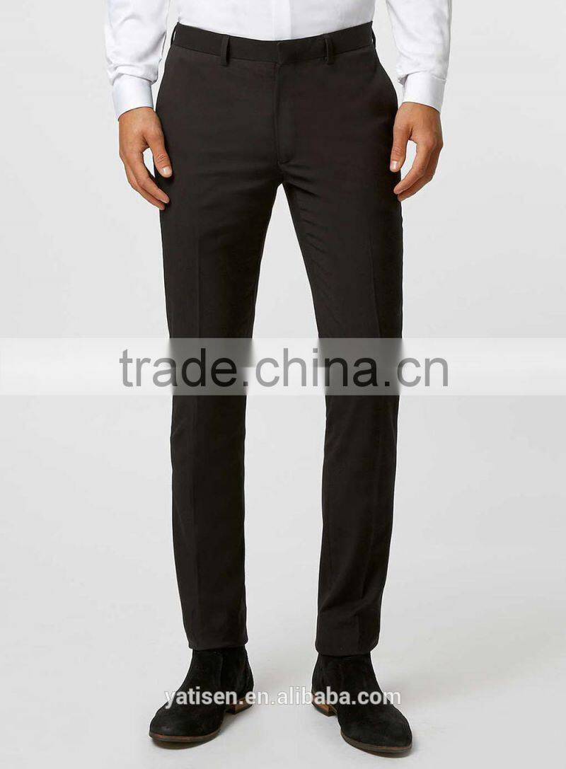 men's Black Ultra Skinny Suit Trousers 2015 mens formal dress pants trousers in bulk