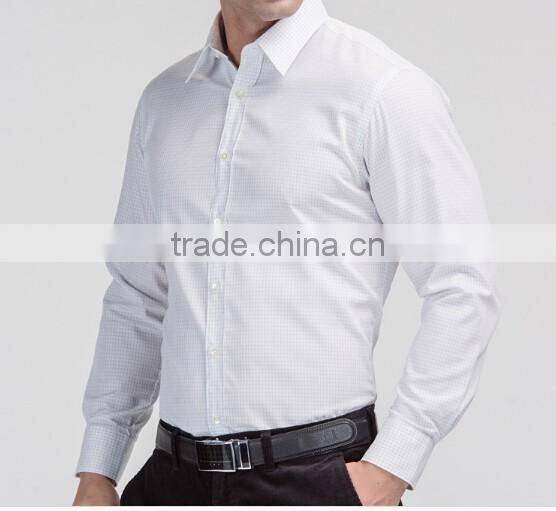 OEM 100% cotton custom square collar mens dress shirts office shirts mens formal shirts
