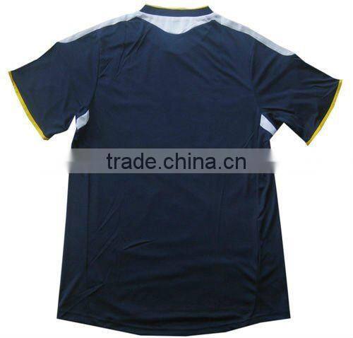 2015 100% miro polyester soccer training shirt in china