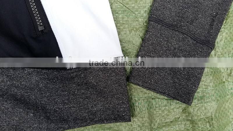 Factory price professional Ladies woven sport jacket stocklot garments