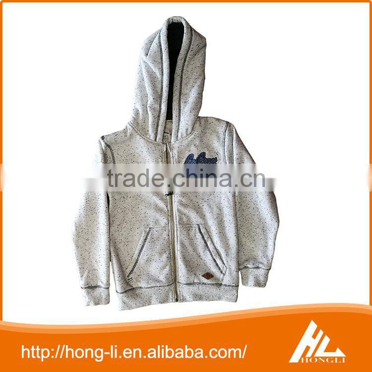 New design autumn 100% polyester cheap kids fleece jacket unisex