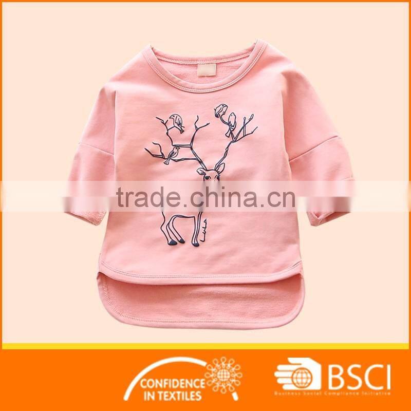 Deer Kids Pull Over Sweatshirt Child Clothing Top