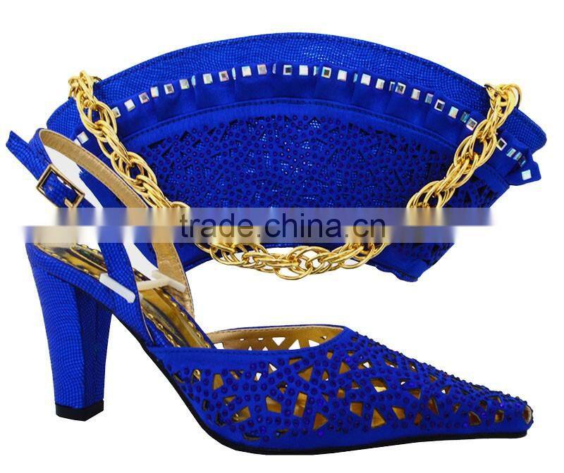 Fashionable quality guaranteed party shoes and matching bags women shoes and bags to match MG1089