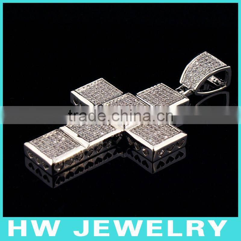 brass hip hop jewelry pendant