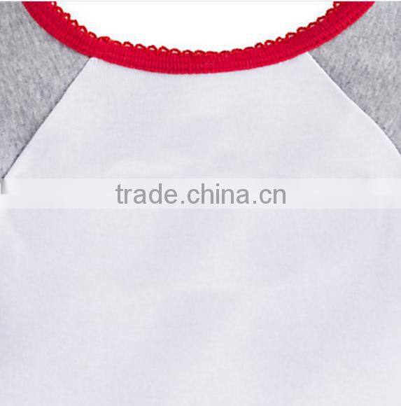 wholesale 100% cotton casual children sleepwear and home wear or OEM kids pajamas set for christmas