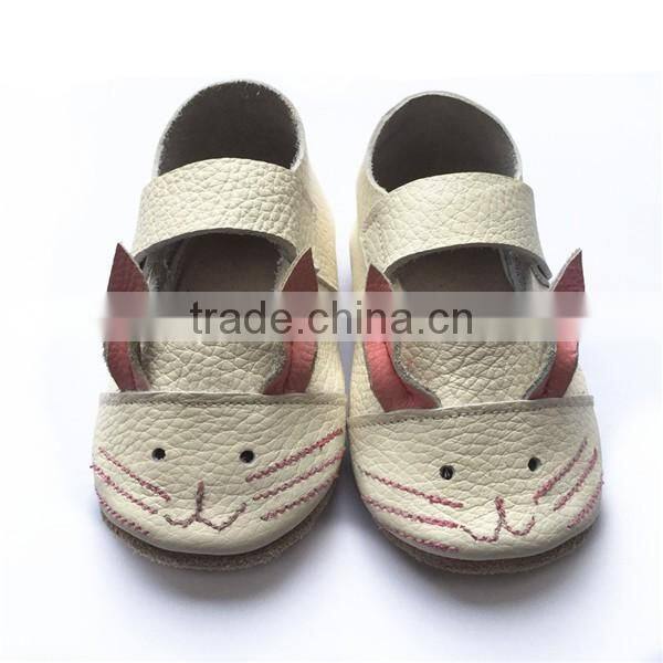 rabbit design baby girl shoes soft sole baby shoes