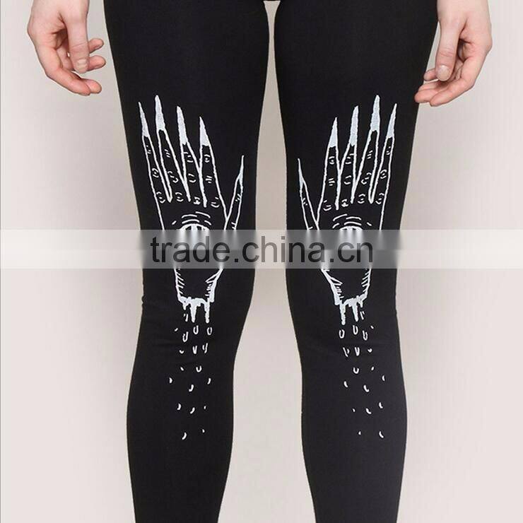 EY0608P New Style 2017 Ladies Printed Slim Leggings