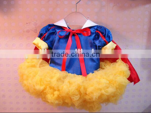 Children Party White Snow Princess Tutu Dress