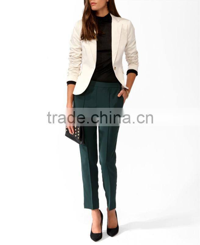 Longline Double-Breasted Blazer