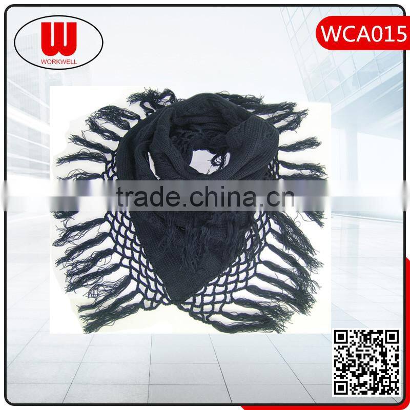 Hot selling fashion warm infinity knitting scarf