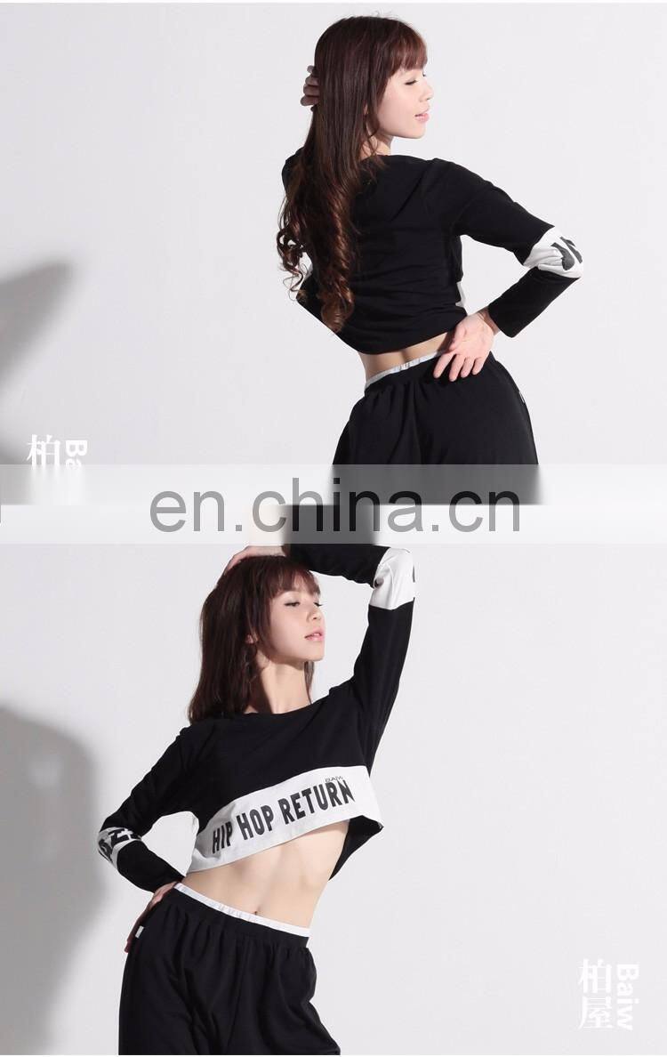 116108007 Long Sleeve Dance Top Jazz Costume
