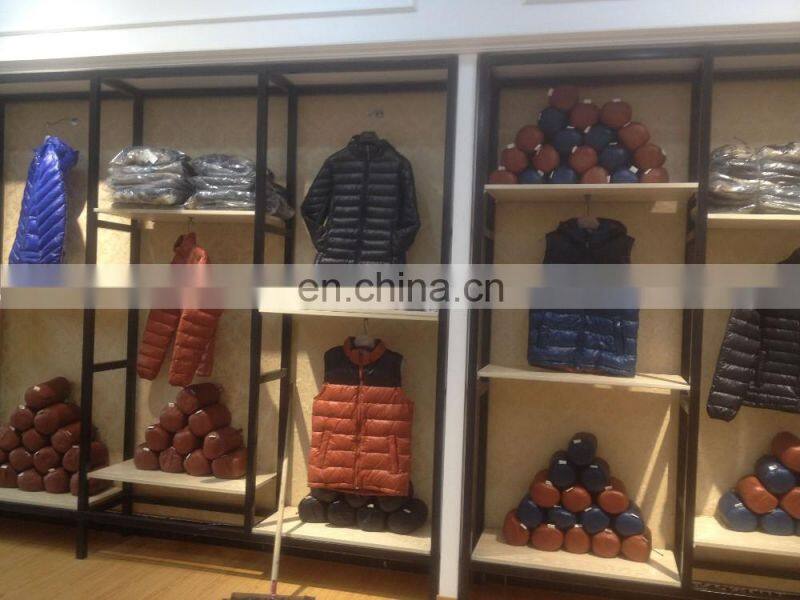 mens top quality down padded jacket in nylon cover