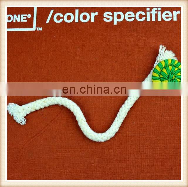 practical slim soft braided cotton rope for clothes made in China