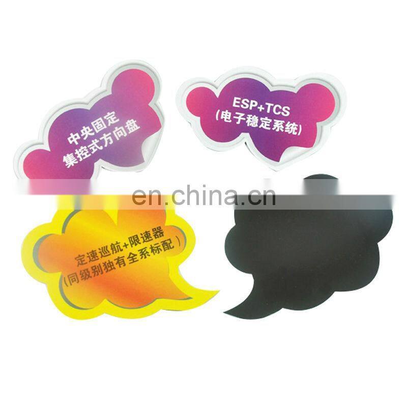 heart shaped promotional custom magnetic car signs cheap