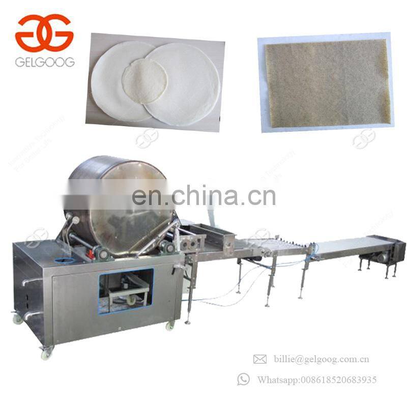 Supply Best Quality Egg Roll Samosa Machinery Price Spring Roll Sheet Making Machine