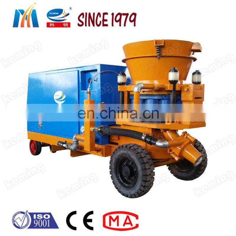 Small Shotcrete Project Dry Shotcrete Machine Diesel