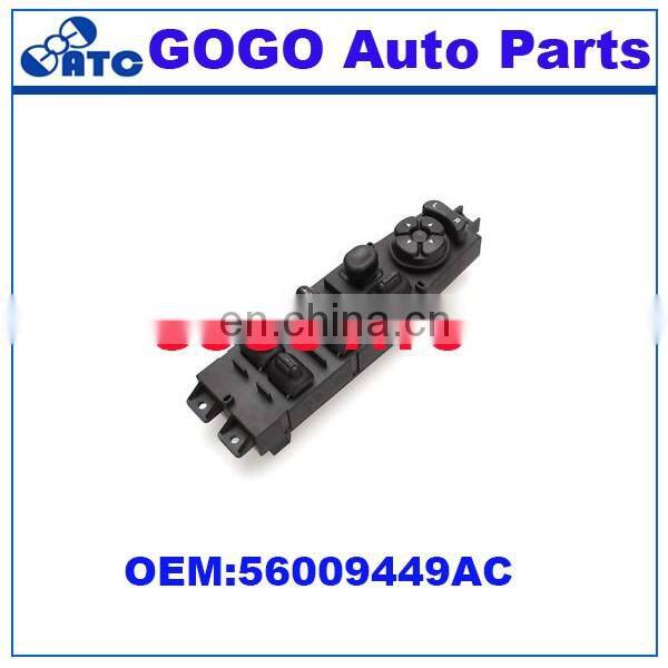 Master Power Window Switch For 97-01 J-eep C-herokee Front LH Driver 68171681AA  56009449AC