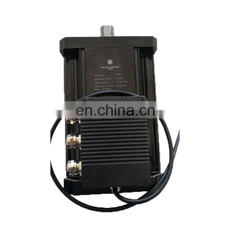 EMP043 48V 4000W 2580RPM B14 with controller and hall sensor 24mm shaft diameter