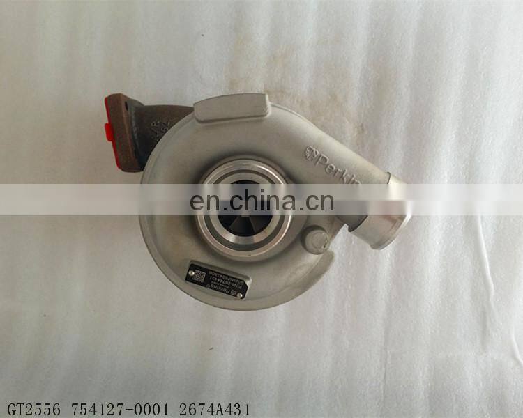 GT2556 turbocharger for Perkins Industrial Various Engien 1104A-44T turbo 754127-0001 2674A431