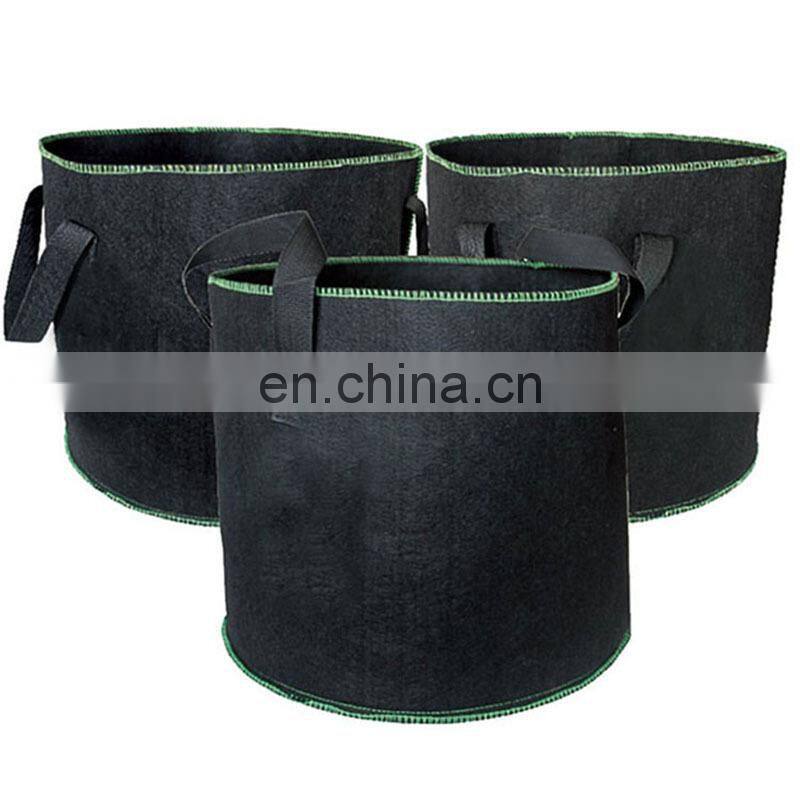 5, 10, 15, 20 gallon Felt Garden Grow Bags Felt large plant Pots