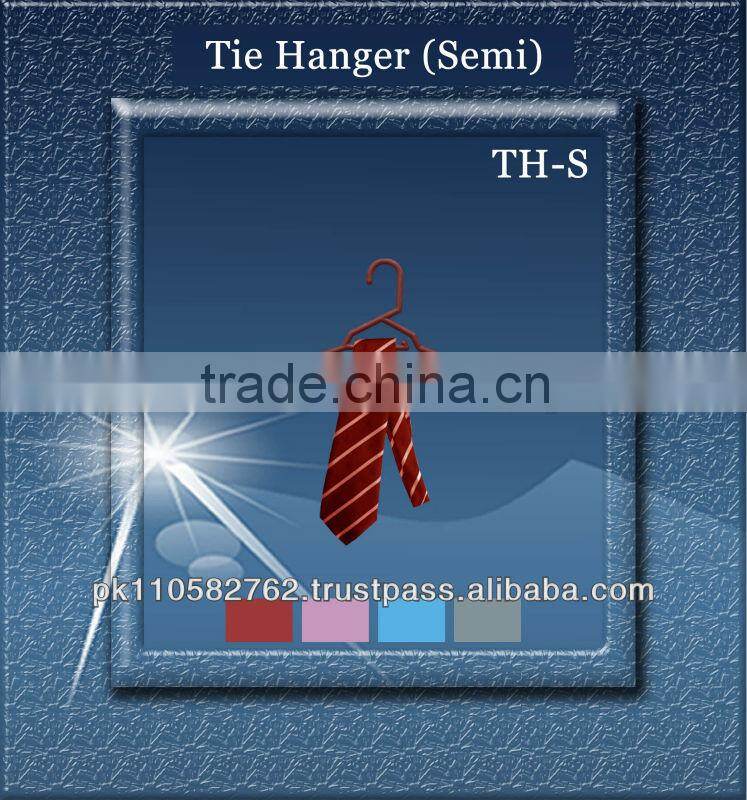 Double use option tie and dress hanger