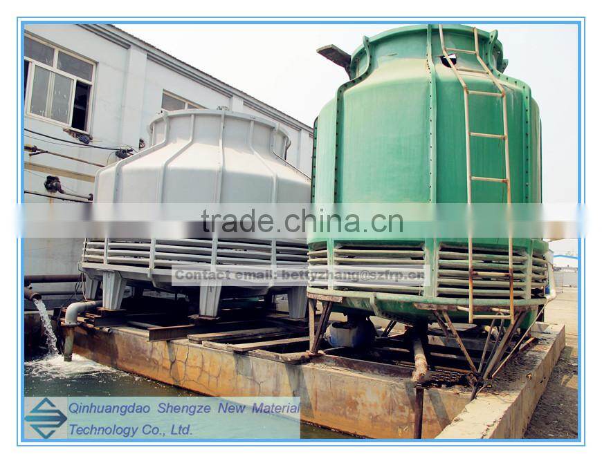 FRP mechanical draft cooling tower, GRP hand lay-up cooling box